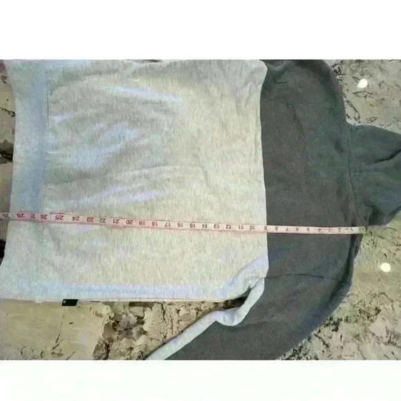 11 Degrees (UK) Charcoal/Snow Marl Pullover Hoodie Hooded Sweatshirt Size M - Picture 4 of 9